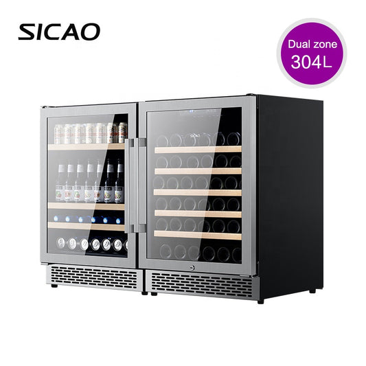 Wine Refrigerator 304L Dual Zone