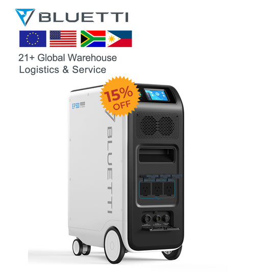 Bluetti EP500 4000w 5000w Off-grid Solar Power Generator System 5kw 6kw Home Backup Portable Power Station