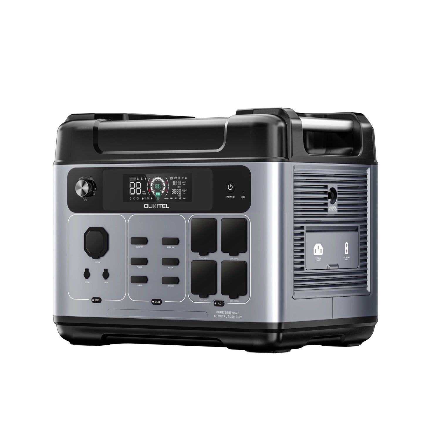 Oukitel P20001 Plus 2048Wh Solar Power Station