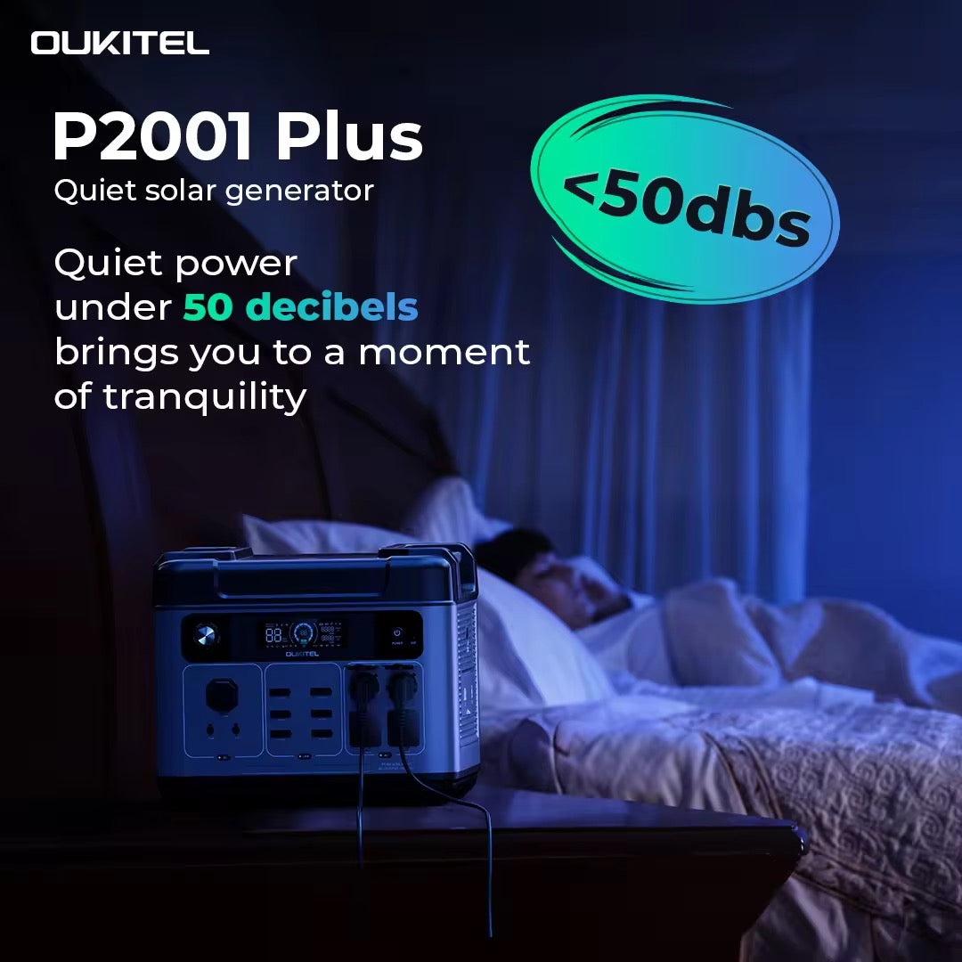 Oukitel P20001 Plus 2048Wh Solar Power Station
