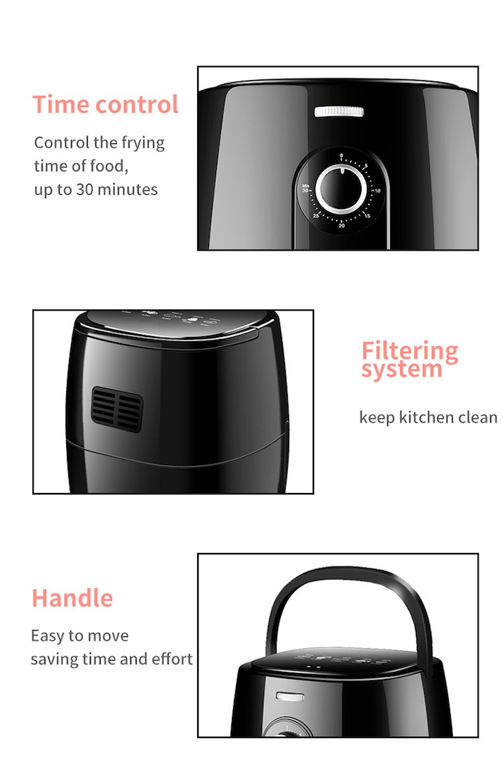 Air Master Air Fryer 5L Digital